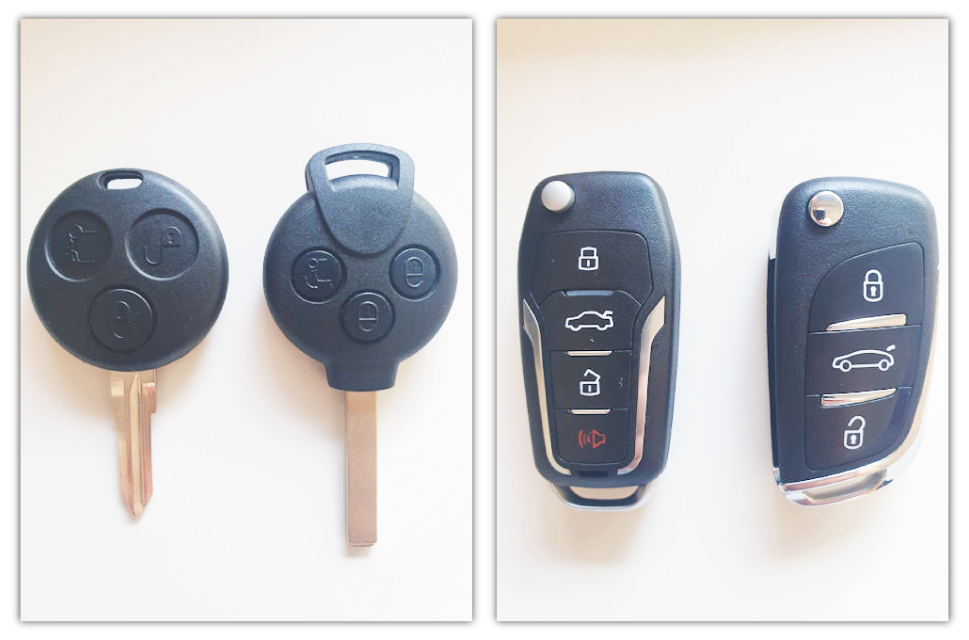 Smart Autoschlüssel original - Smart Autoschlüssel neu